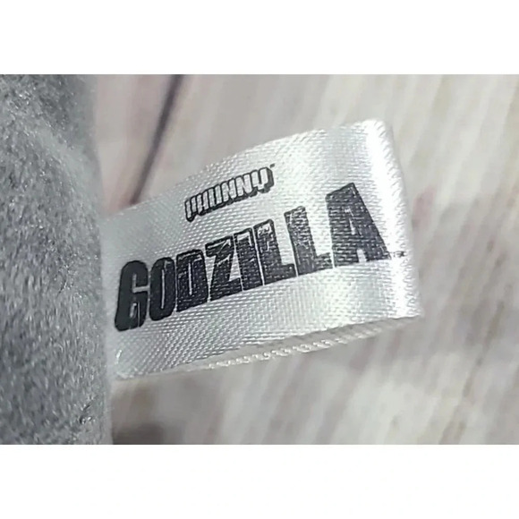 Kidrobot Phunny Plush Godzilla Monster Stuffed Animal Gray 7" 2019 New With Tags - Picture 6 of 6